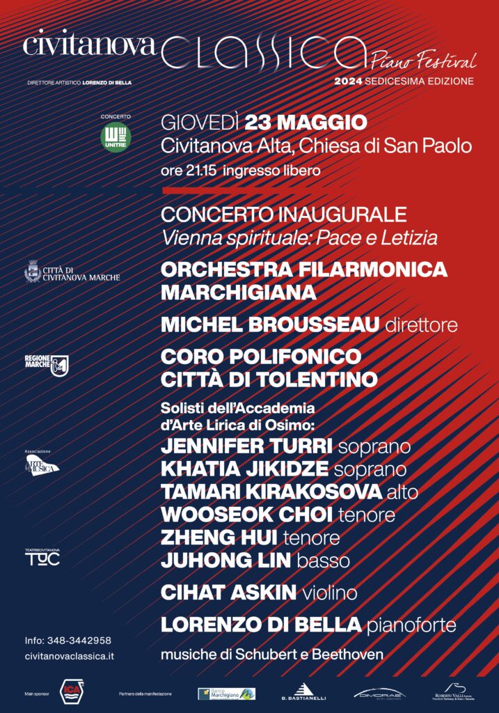 23 maggio 2024 concerto apertura civitanova classica